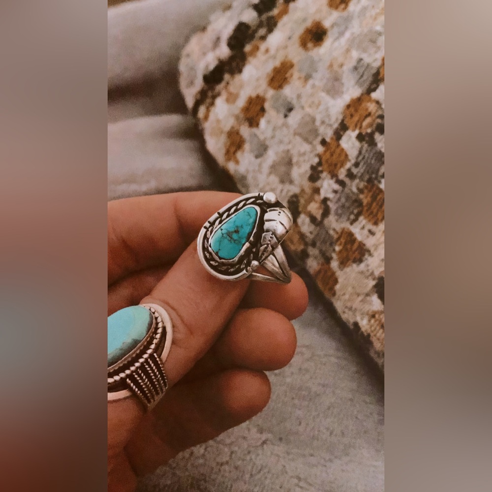Authentic turquoise ring!